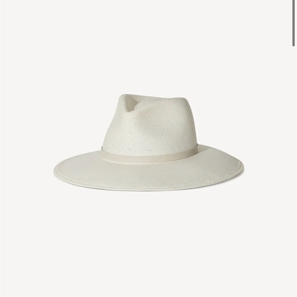 NWT Janessa Leone Valentine Bleach packable hat - Picture 1 of 4